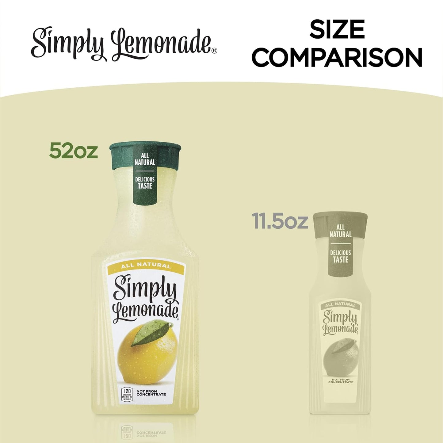 Simply® Lemonade, 52 Fl Oz Bottle - 4PACK