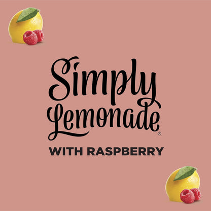 Simply® Lemonade with Raspberry All Natural, 52 Fl Oz Bottle - 4PACK
