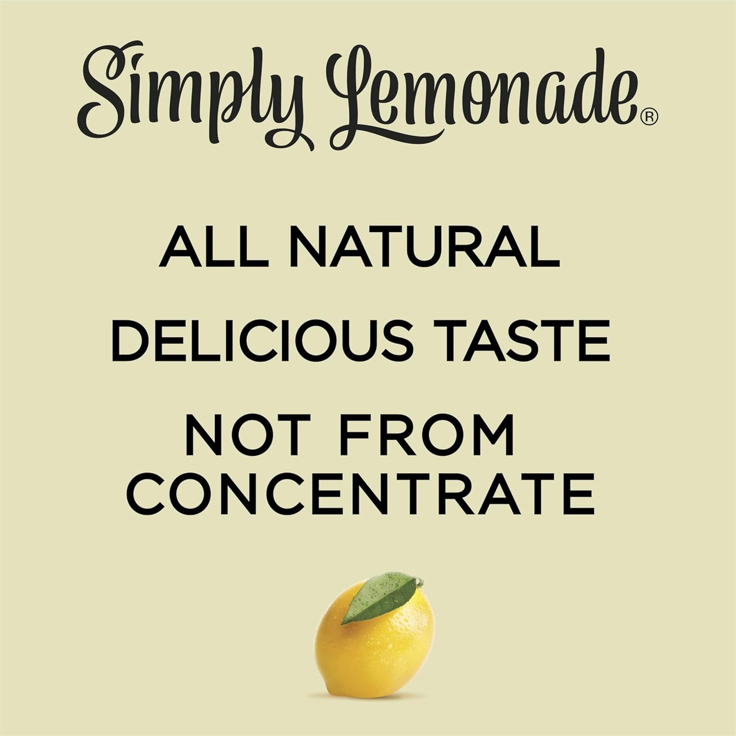 Simply® Lemonade, 52 Fl Oz Bottle - 4PACK