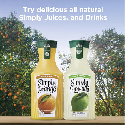 Simply® Limeade, 52 Fl Oz Bottle - 4PACK